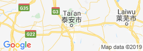 Tai'an map